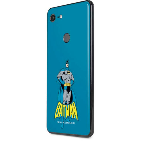 DC Comics Batman Classic Art Pose Google Pixel 3 XL Skin
